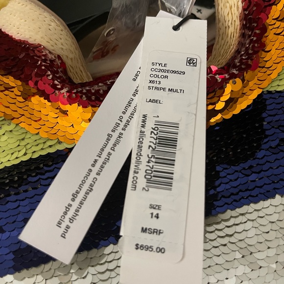 Alice + Olivia by Stacey Bendet sequins dress - Picture 7 of 12